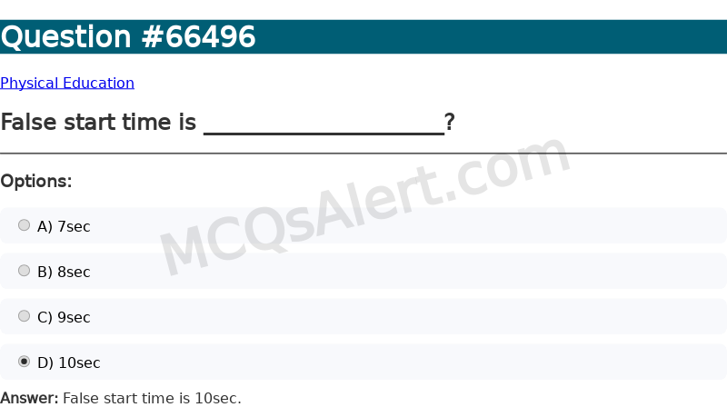 Question Screenshot
