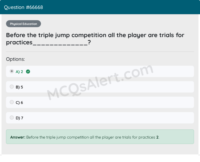 Question Screenshot