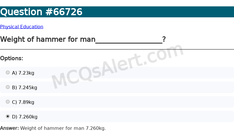 Question Screenshot