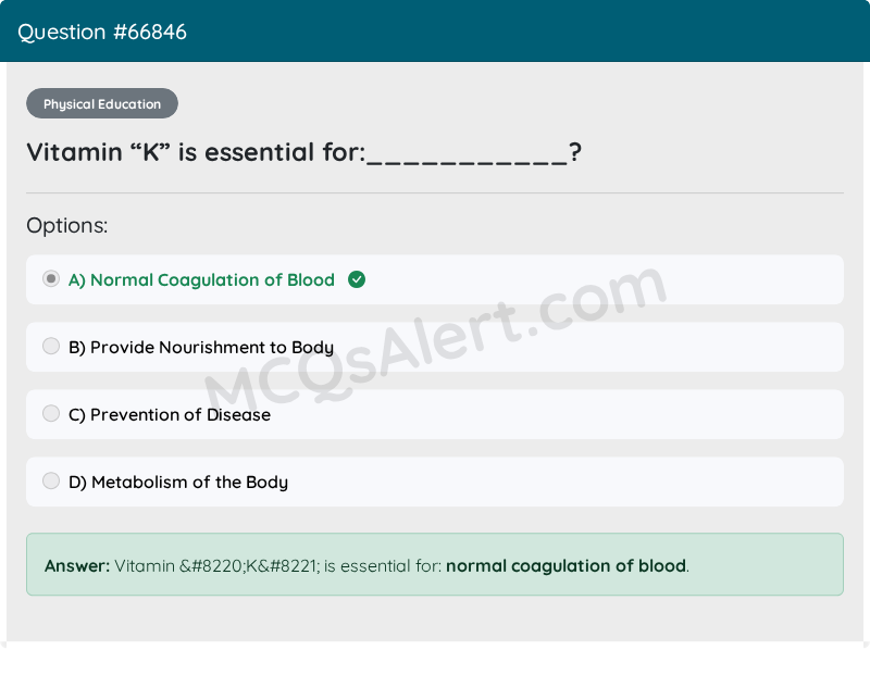 Question Screenshot