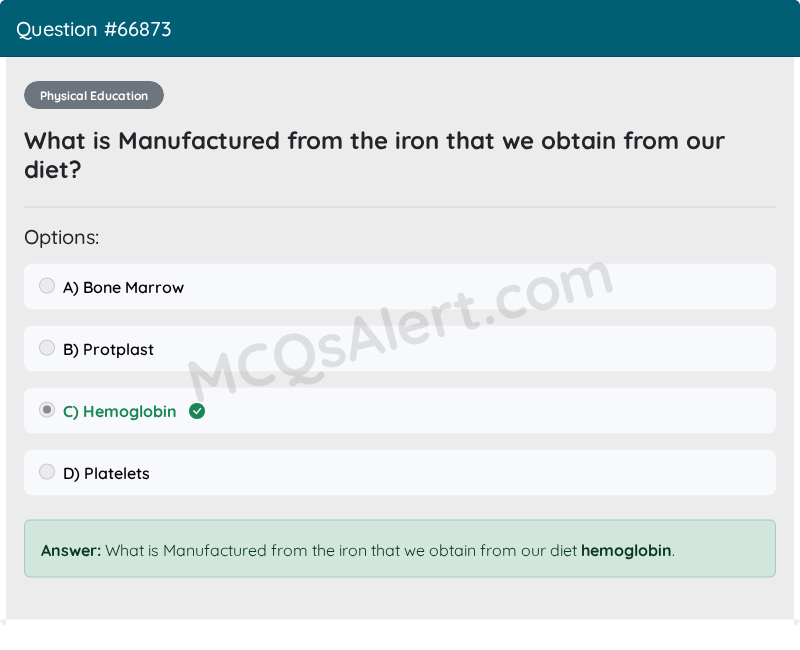 Question Screenshot