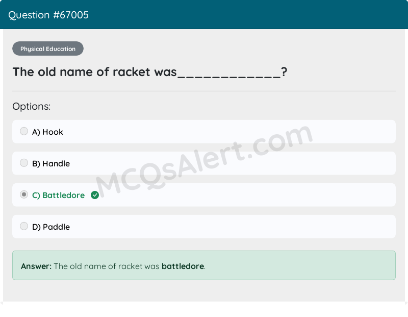 Question Screenshot