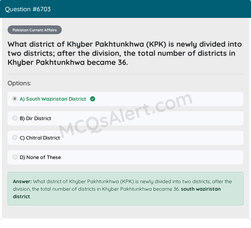 Question Screenshot