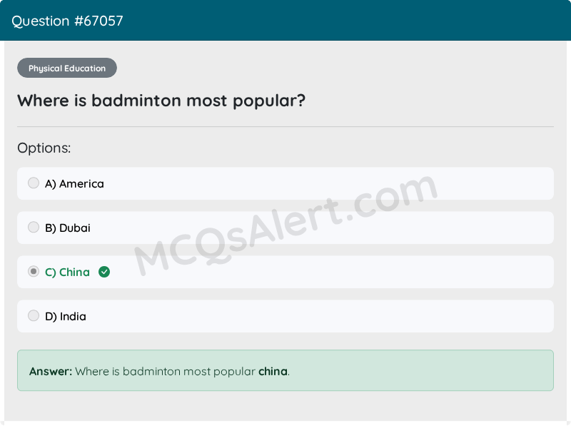 Question Screenshot
