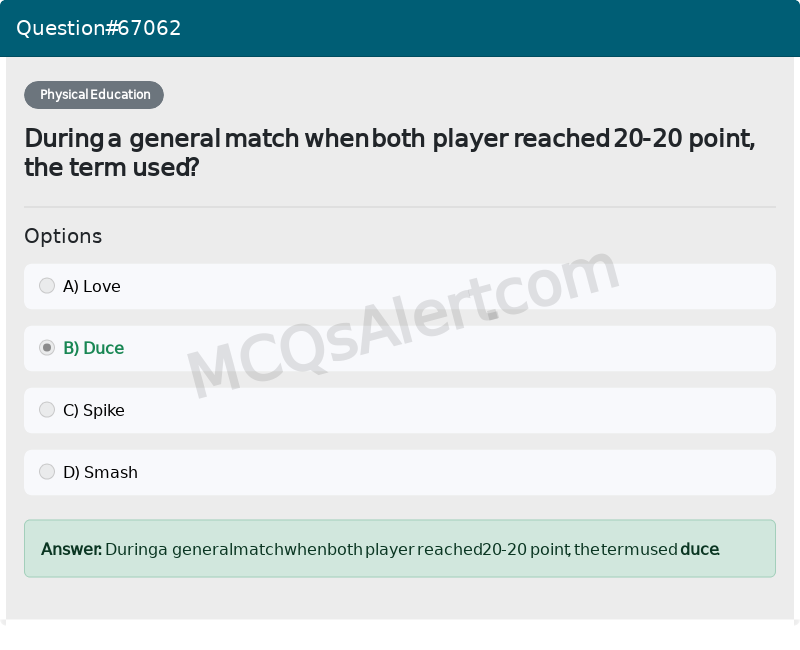 Question Screenshot
