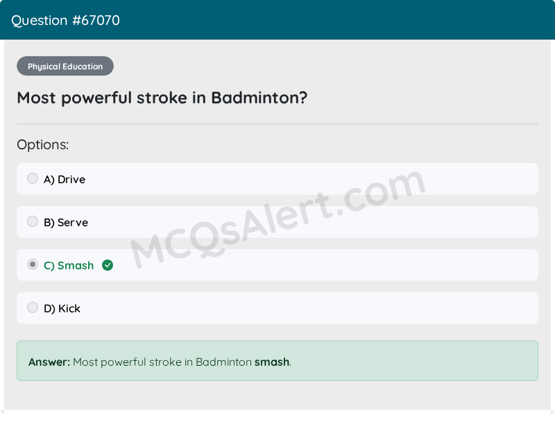 Question Screenshot