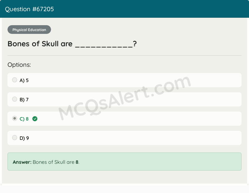 Question Screenshot