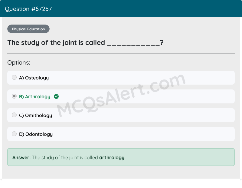 Question Screenshot