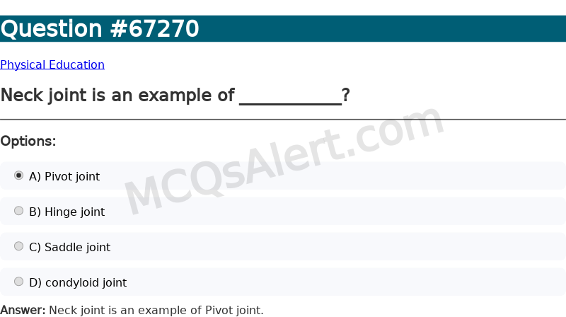 Question Screenshot