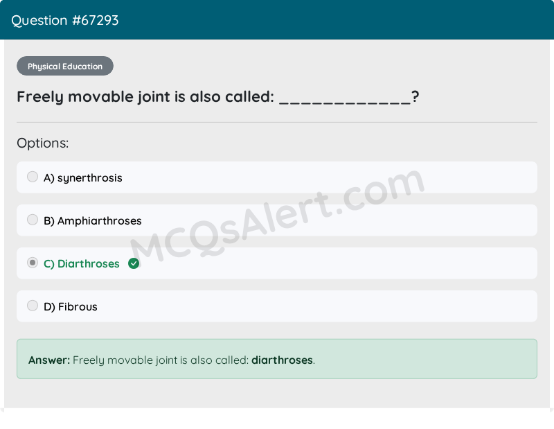 Question Screenshot