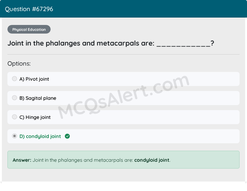 Question Screenshot