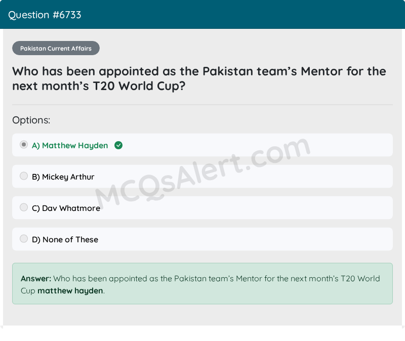 Question Screenshot