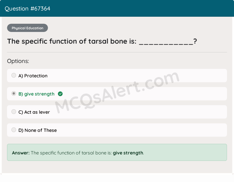 Question Screenshot