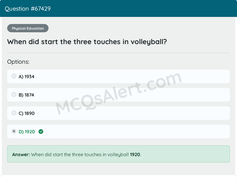 Question Screenshot