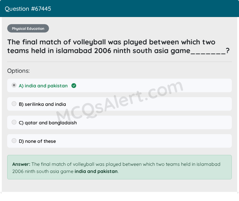 Question Screenshot