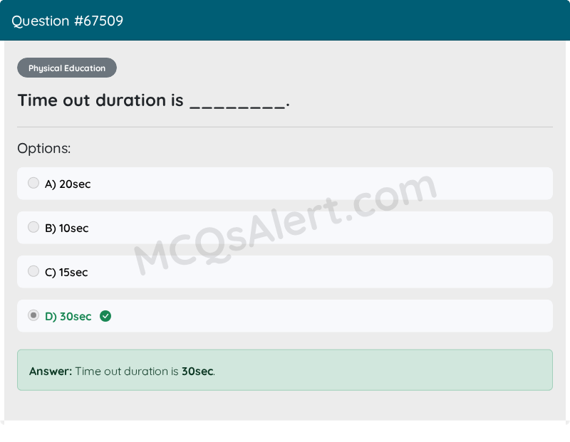 Question Screenshot