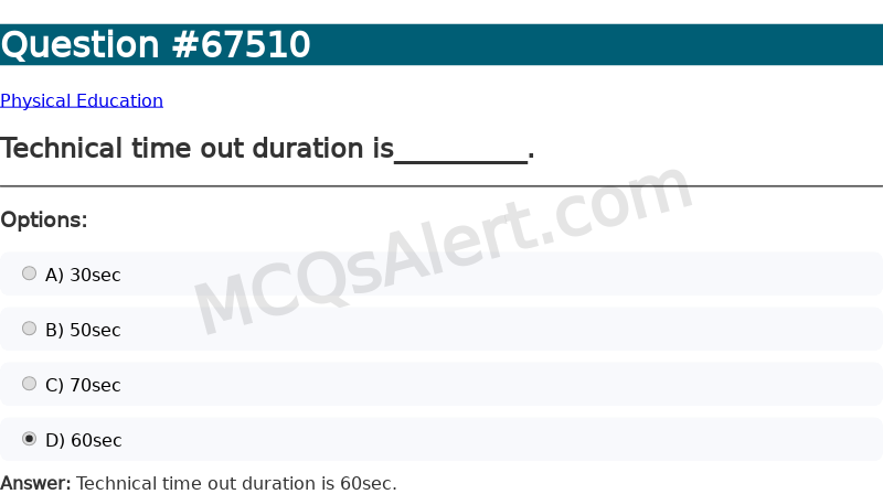 Question Screenshot