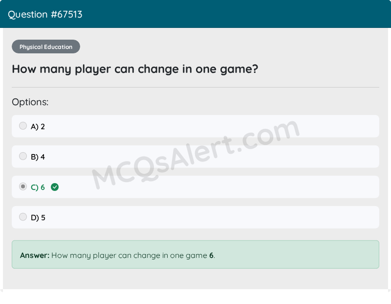 Question Screenshot