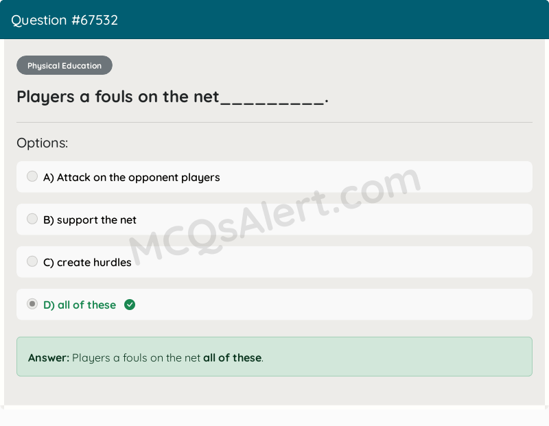 Question Screenshot