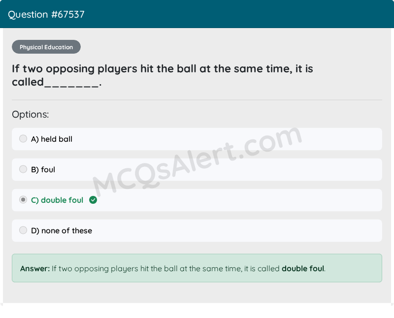 Question Screenshot