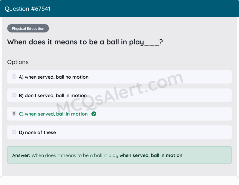 Question Screenshot