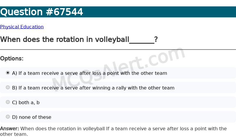 Question Screenshot