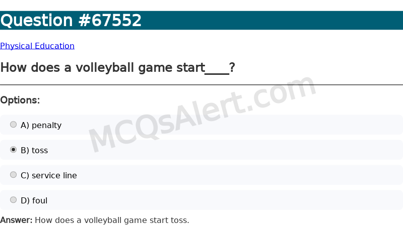 Question Screenshot