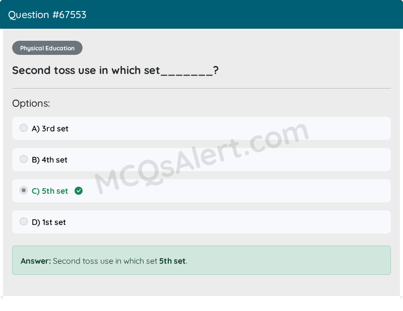 Question Screenshot
