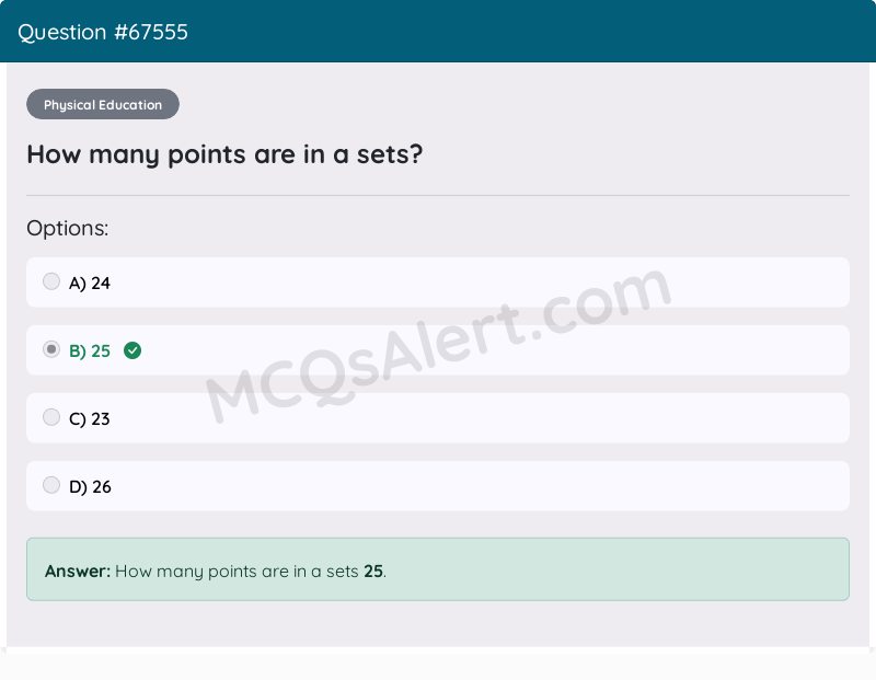 Question Screenshot