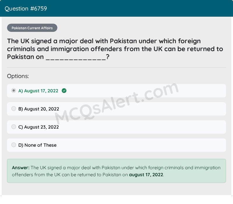 Question Screenshot