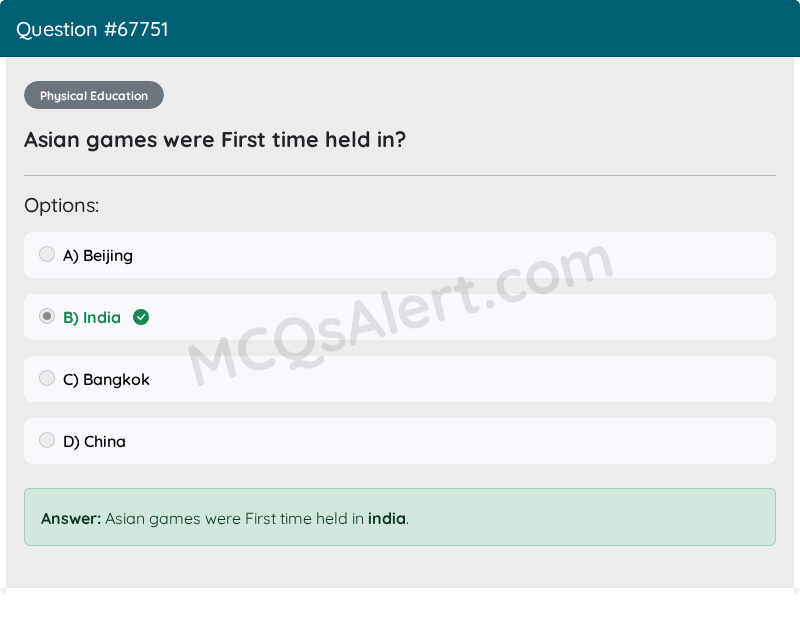 Question Screenshot