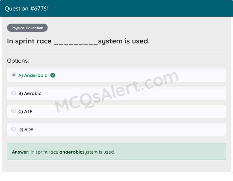 Question Screenshot
