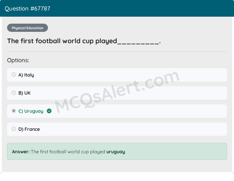 Question Screenshot