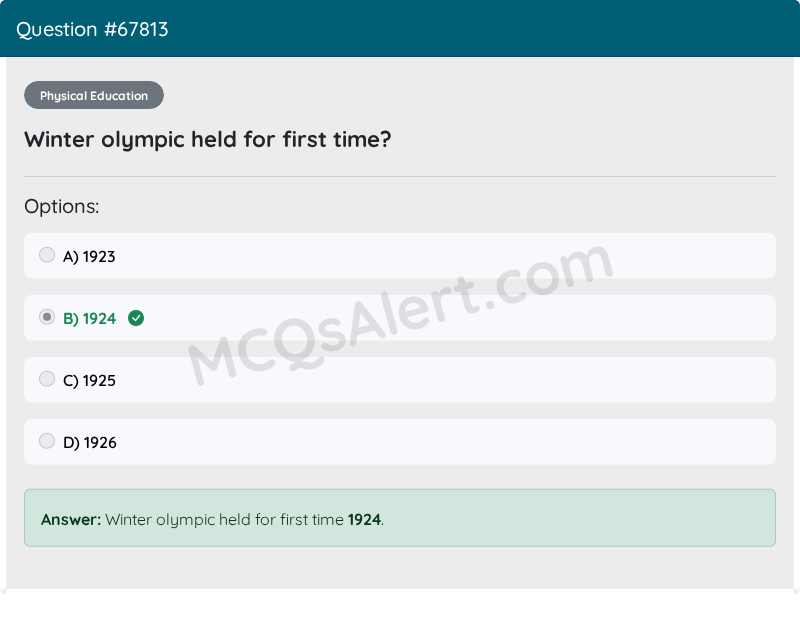 Question Screenshot