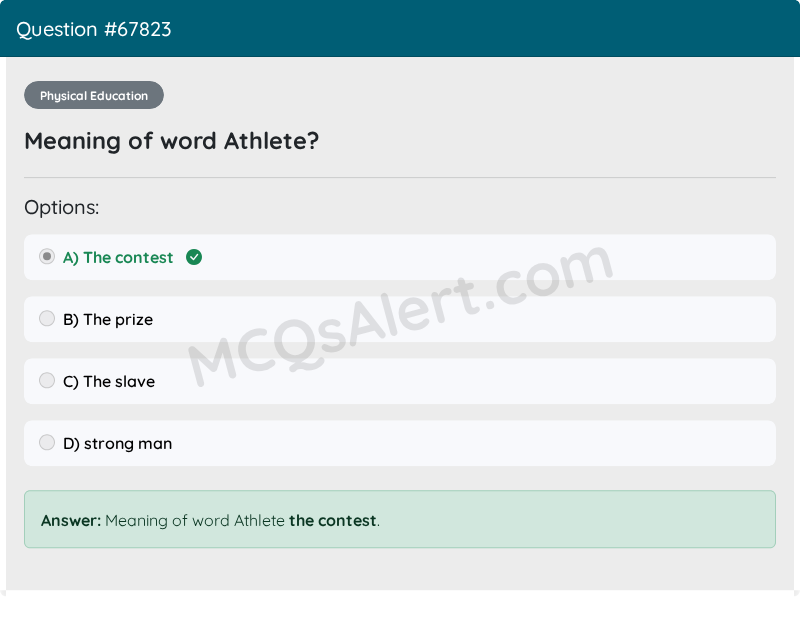 Question Screenshot