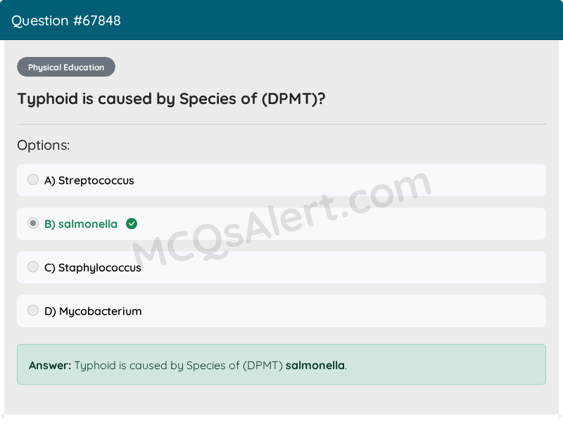 Question Screenshot