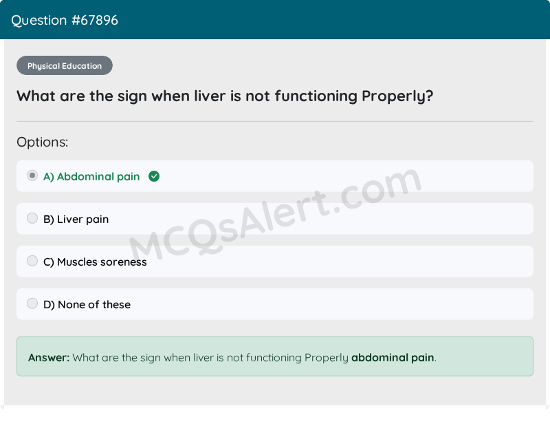 Question Screenshot