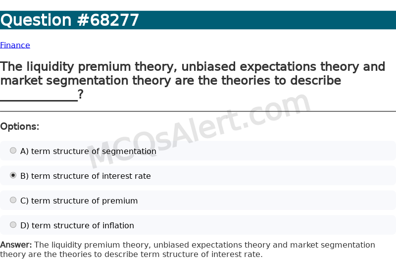 Question Screenshot
