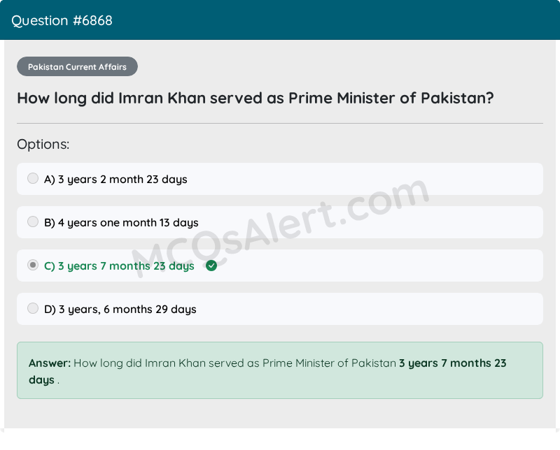 Question Screenshot