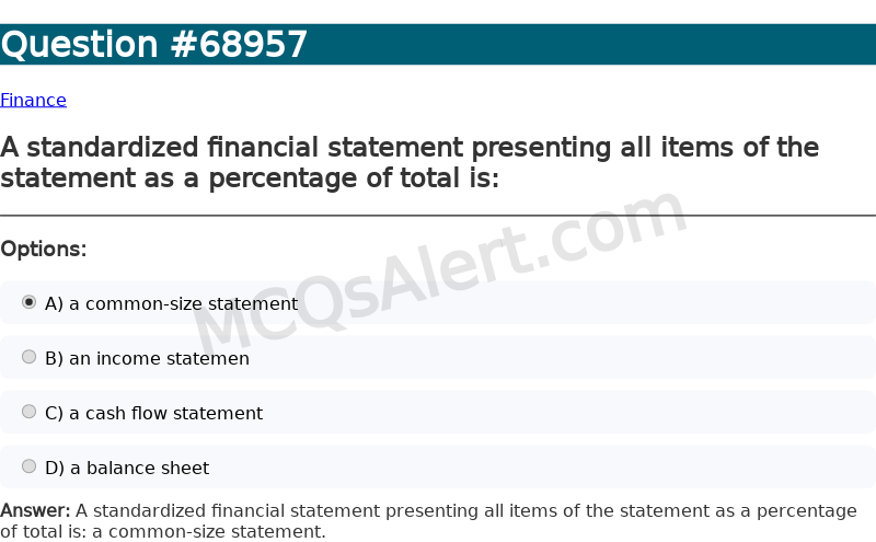 Question Screenshot