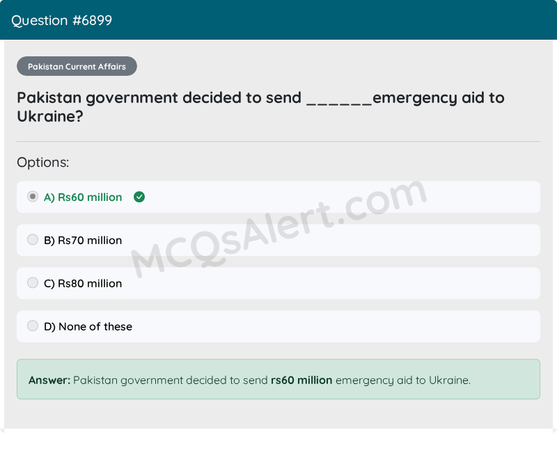 Question Screenshot