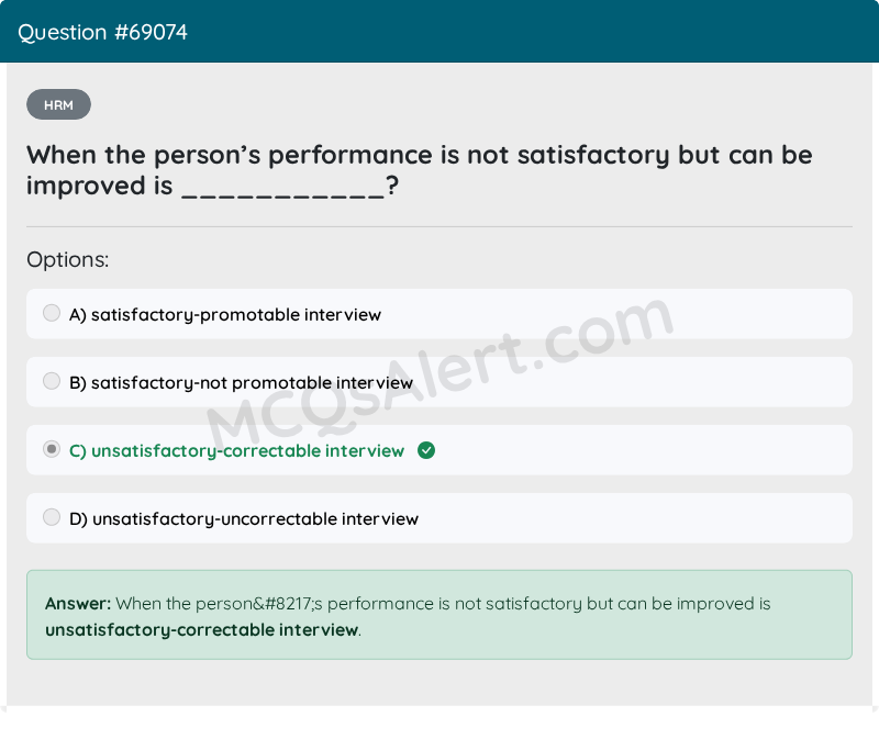 Question Screenshot