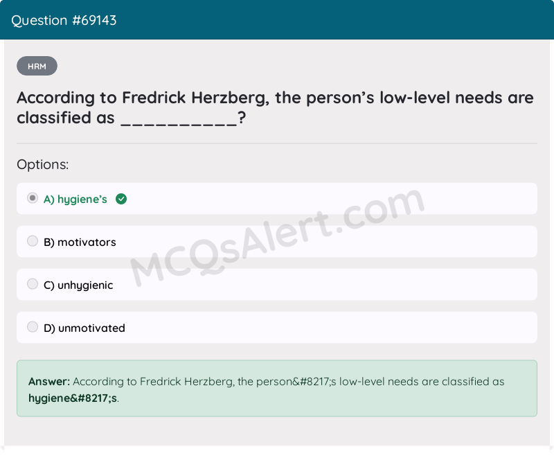 Question Screenshot