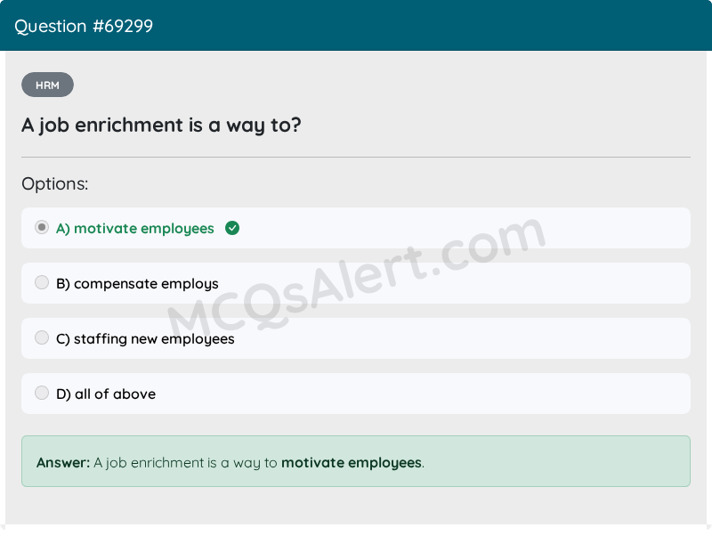 Question Screenshot