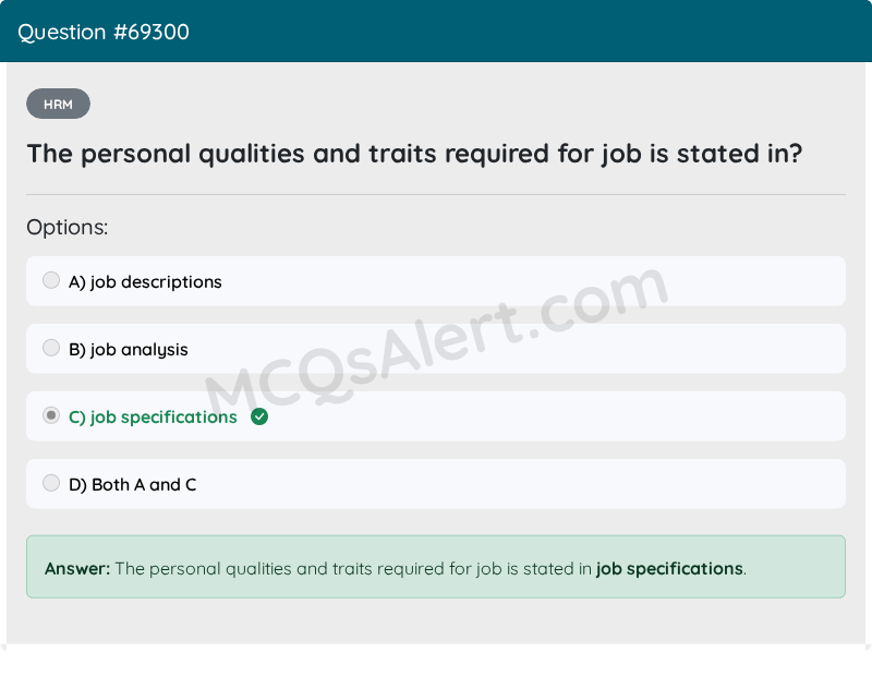 Question Screenshot