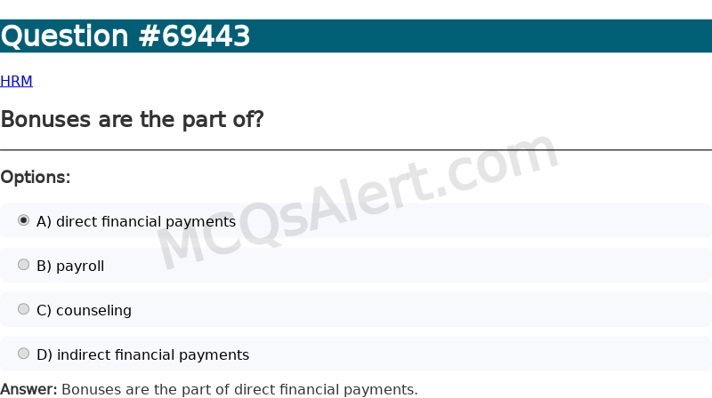 Question Screenshot