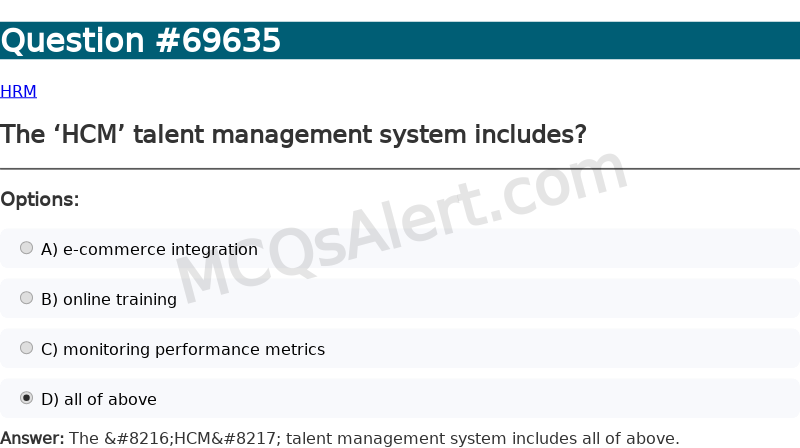 Question Screenshot