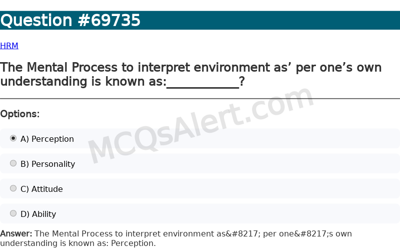 Question Screenshot