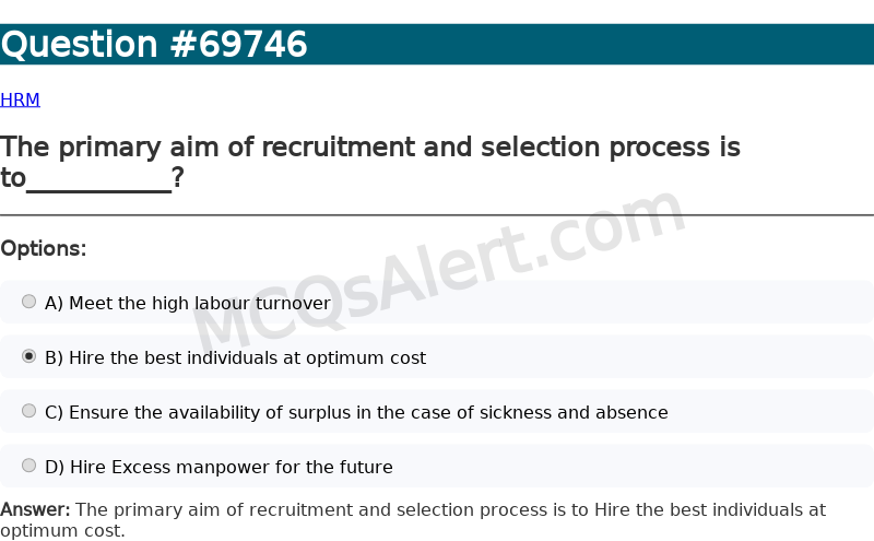 Question Screenshot
