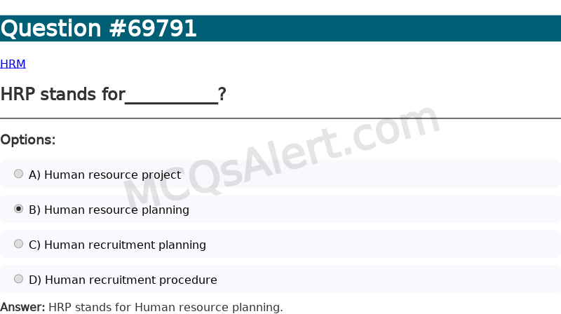 Question Screenshot